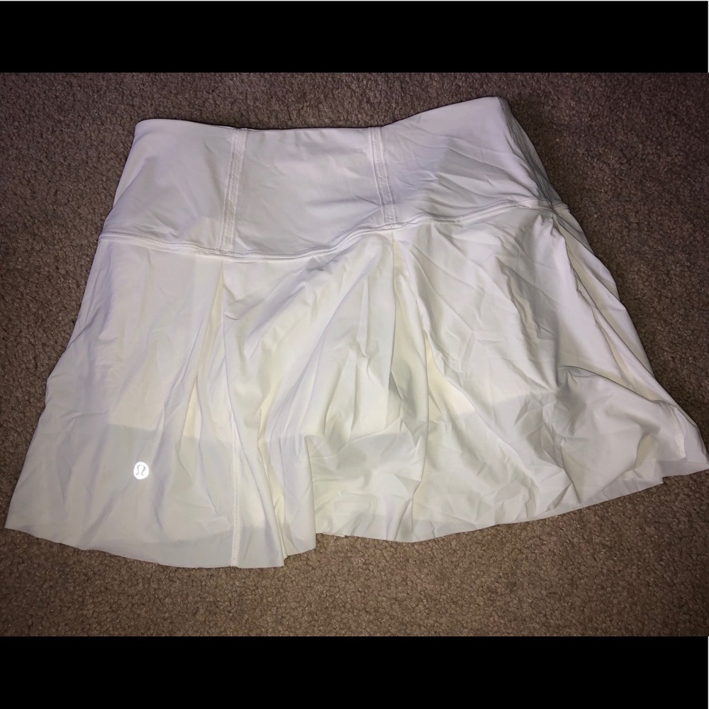 Lululemon white athletic skort